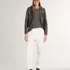 Pantaloni jogging albi