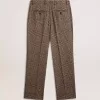 Pantaloni moi pentru bărbați, cu model houndstooth Pantaloni moi pentru bărbați, cu model houndstooth