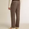 Pantaloni moi pentru bărbați, cu model houndstooth Pantaloni moi pentru bărbați, cu model houndstooth