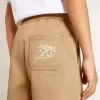 Pantaloni scurți pentru băieți din bumbac bej