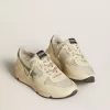 Pantofi Running Sole LTD pentru femei, din nailon și piele nappa, cu stea din nubuc și bandă la călcâi