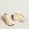 Pantofi Running Sole pentru femei din piele nappa, cu stea din piele roz și talpă din piele albastră Pantofi Running Sole pentru femei din piele nappa, cu stea din piele roz și talpă din piele albastră