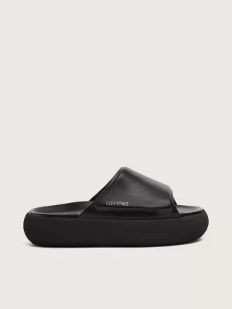 Pantofi slip-on Space-Star Slide pentru bărbați, din piele neagră