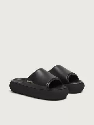 Pantofi slip-on Space-Star Slide pentru bărbați, din piele neagră