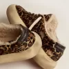 Pantofi Space-Star din piele de ponei cu imprimeu animalier și căptușeală din piele de oaie Pantofi Space-Star din piele de ponei cu imprimeu animalier și căptușeală din piele de oaie