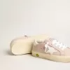 Pink May Teen cu stea din piele albă Pink May Teen cu stea din piele albă