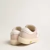 Pink May Teen cu stea din piele albă Pink May Teen cu stea din piele albă