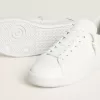 Purestar pentru bărbați, cu stea din piele albă și călcâi din piele burgundă cu imprimeu crocodil Purestar pentru bărbați, cu stea din piele albă și călcâi din piele burgundă cu imprimeu crocodil