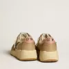Running Sole LTD din nailon și nubuc, cu stea și călcâi din piele Running Sole LTD din nailon și nubuc, cu stea și călcâi din piele