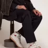 Sky-Star pentru bărbați, cu semnătură pe gleznă și inserții roșii