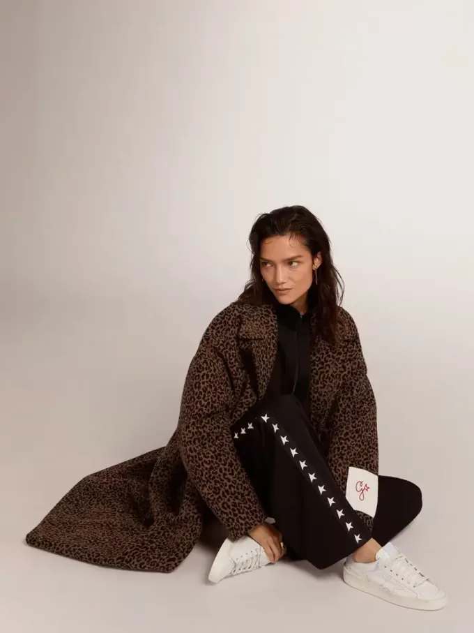 Stardan pentru femei, din piele albă Stardan pentru femei, din piele albă