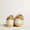 Super-Star cu stea din piele argintie și talpă din piele cu imprimeu crocodil Super-Star cu stea din piele argintie și talpă din piele cu imprimeu crocodil