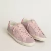 Super-Star LTD cu sclipici, stea din piele întoarsă și călcâi din piele Super-Star LTD cu sclipici, stea din piele întoarsă și călcâi din piele
