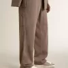 Super-Star LTD din piele nubuc albastru deschis, cu stea din piele albă și călcâi din piele maro Super-Star LTD din piele nubuc albastru deschis, cu stea din piele albă și călcâi din piele maro
