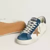 Super-Star LTD pentru bărbați, cu stea din piele cu imprimeu crocodil de culoare tutun și călcâi din piele neagră Super-Star LTD pentru bărbați, cu stea din piele cu imprimeu crocodil de culoare tutun și călcâi din piele neagră
