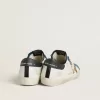 Super-Star LTD pentru bărbați, cu stea din piele cu imprimeu crocodil de culoare tutun și călcâi din piele neagră Super-Star LTD pentru bărbați, cu stea din piele cu imprimeu crocodil de culoare tutun și călcâi din piele neagră