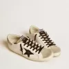 Super-Star LTD pentru bărbați, cu stea din piele neagră cu imprimeu crocodil și inserții din piele de căprioară Super-Star LTD pentru bărbați, cu stea din piele neagră cu imprimeu crocodil și inserții din piele de căprioară