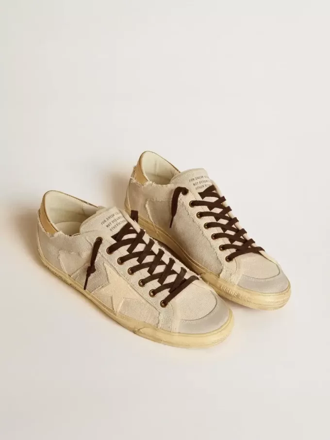 Super-Star LTD pentru bărbați, din pânză, cu stea din TPU și călcâi din piele Super-Star LTD pentru bărbați, din pânză, cu stea din TPU și călcâi din piele