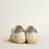 Super-Star LTD pentru femei, cu stea din piele întoarsă și călcâi cu cristale Swarovski Super-Star LTD pentru femei, cu stea din piele întoarsă și călcâi cu cristale Swarovski