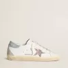 Super-Star LTD pentru femei, cu stea multicoloră strălucitoare și călcâi din piele de căprioară Super-Star LTD pentru femei, cu stea multicoloră strălucitoare și călcâi din piele de căprioară