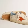 Super-Star pentru bărbați, cu stea cu imprimeu crocodil și talpă argintie-albastră Super-Star pentru bărbați, cu stea cu imprimeu crocodil și talpă argintie-albastră