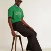Super-Star pentru bărbați din piele albă cu stea din pânză albastru închis și călcâi din piele tabac Super-Star pentru bărbați din piele albă cu stea din pânză albastru închis și călcâi din piele tabac