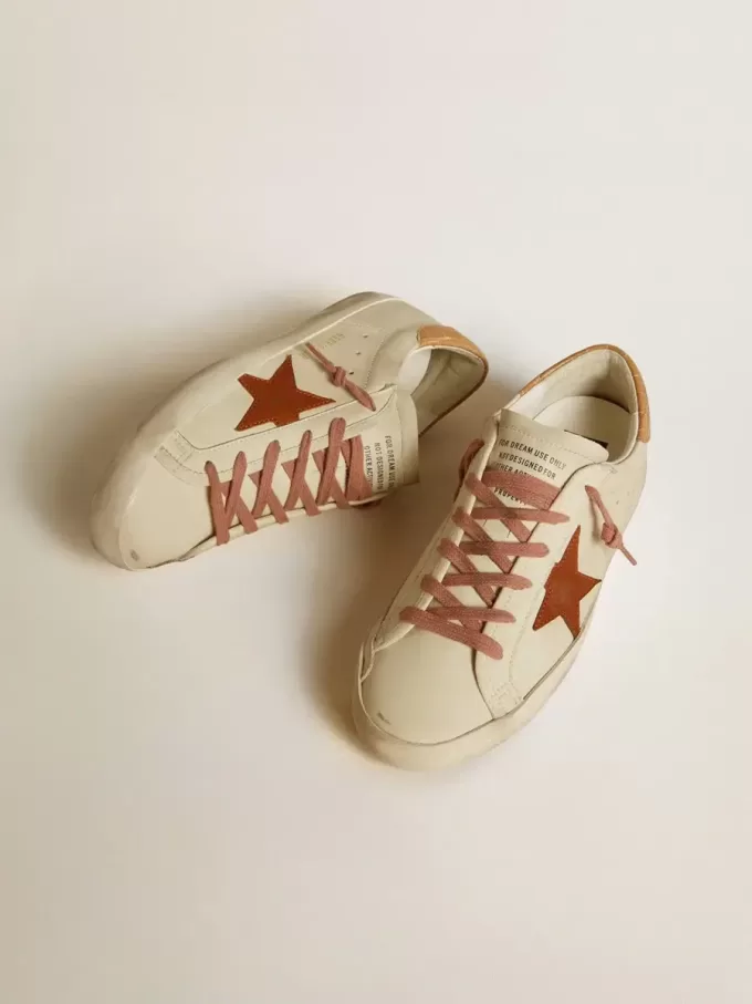 Super-Star pentru femei, cu stea din piele și talpă din piele cu imprimeu crocodil Super-Star pentru femei, cu stea din piele și talpă din piele cu imprimeu crocodil