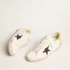 Super-Star pentru femei, din materiale biologice, cu stea roșie strălucitoare și călcâi din piele