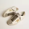 Super-Star pentru femei, pe bază biologică, cu limbă cu sclipici platină Super-Star pentru femei, pe bază biologică, cu limbă cu sclipici platină