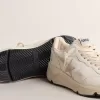 Tălpi de alergare pentru femei LTD din piele nappa cu stea din piele de căprioară și talpă aurie Tălpi de alergare pentru femei LTD din piele nappa cu stea din piele de căprioară și talpă aurie