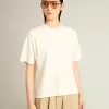 Tricou alb învechit cu logo inversat pe spate – Jersey Capsule