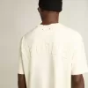 Tricou alb învechit cu logo inversat pe spate – Jersey Capsule Tricou alb învechit cu logo inversat pe spate – Jersey Capsule