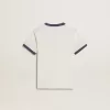 Tricou alb pentru băieți cu imprimeu albastru Tricou alb pentru băieți cu imprimeu albastru