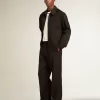 Tricou alb pentru bărbați cu finisaj uzat Tricou alb pentru bărbați cu finisaj uzat