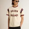 Tricou alb pentru bărbați, cu inscripție burgund pe față Tricou alb pentru bărbați, cu inscripție burgund pe față