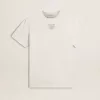 Tricou alb pentru bărbați, din bumbac, cu inscripție neagră Tricou alb pentru bărbați, din bumbac, cu inscripție neagră