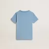 Tricou albastru deschis pentru băieți, cu imprimeu Tricou albastru deschis pentru băieți, cu imprimeu