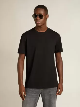 Tricou Golden Collection în negru vintage