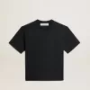 Tricou negru spălat, cu logo inversat pe spate – Jersey Capsule Tricou negru spălat, cu logo inversat pe spate – Jersey Capsule