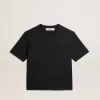 Tricou negru spălat, cu logo inversat pe spate – Jersey Capsule Tricou negru spălat, cu logo inversat pe spate – Jersey Capsule