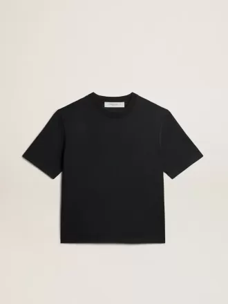 Tricou negru spălat, cu logo inversat pe spate – Jersey Capsule Tricou negru spălat, cu logo inversat pe spate – Jersey Capsule