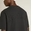 Tricou negru spălat, cu logo inversat pe spate – Jersey Capsule Tricou negru spălat, cu logo inversat pe spate – Jersey Capsule