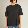 Tricou negru spălat, cu logo inversat pe spate – Jersey Capsule Tricou negru spălat, cu logo inversat pe spate – Jersey Capsule