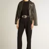Tricou pentru femei, croi normal, aspect uzat, negru Tricou pentru femei, croi normal, aspect uzat, negru