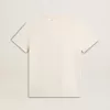 Tricou pentru femei, de culoare alb învechit, cu logo pe piept