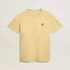 Tricou pentru femei din bumbac jersey cu broderie pe gât și pe piept Tricou pentru femei din bumbac jersey cu broderie pe gât și pe piept