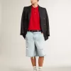 Tricou polo pentru bărbați din bumbac piquet roșu Tricou polo pentru bărbați din bumbac piquet roșu