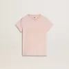 Tricou roz pentru fete, cu imprimeu roz pe față Tricou roz pentru fete, cu imprimeu roz pe față
