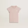 Tricou roz pentru fete, cu mâneci cu volane și broderie Tricou roz pentru fete, cu mâneci cu volane și broderie