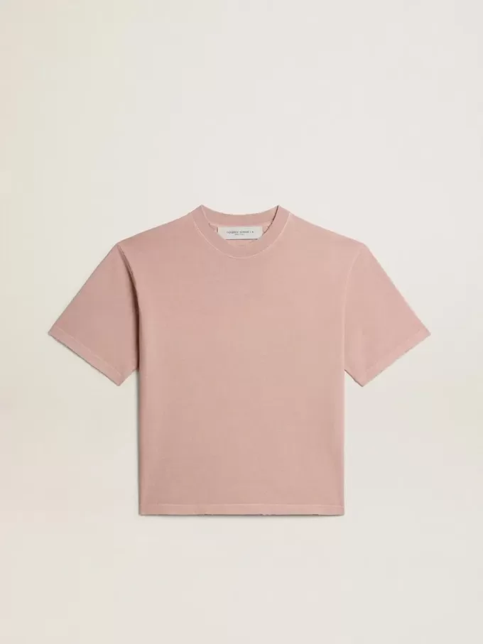 Tricou roz pudrat cu logo inversat pe spate – Jersey Capsule Tricou roz pudrat cu logo inversat pe spate – Jersey Capsule